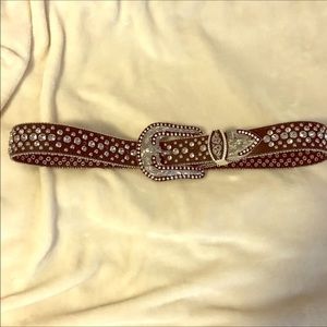 Bling cowgirl belt